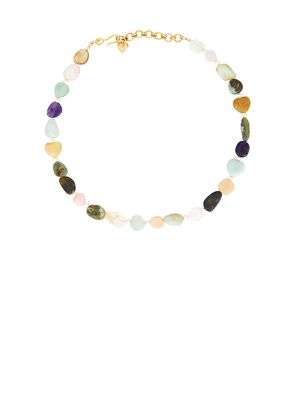 Brinker + Eliza Brooke Necklace in Baby Blue.