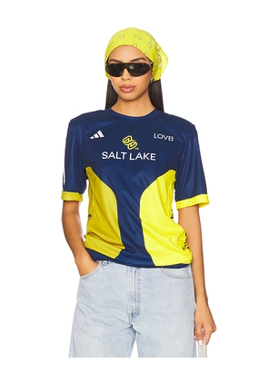 adidas Originals x LOVB Salt Lake Jersey in Navy. Size L. Also in M, S, XL, XS.