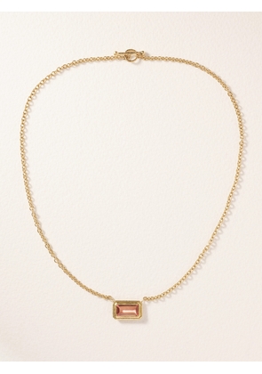 Octavia Elizabeth - Elbow Beach 18-karat Recycled Gold Tourmaline Necklace - Pink - One size