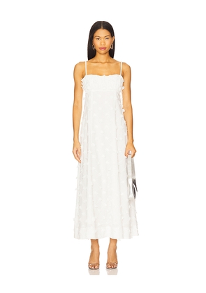 Clea Tahlia Dress in White. Size L. Also in M, S, XS.