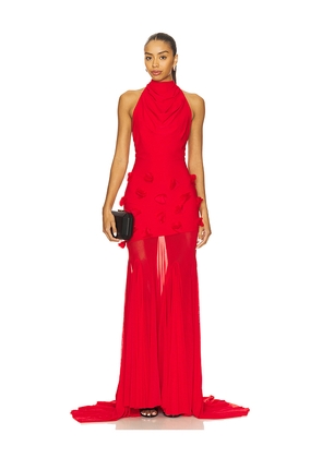 Deme by Gabriella Celeste Gown in Red. Size L. Also in M, S, XL, XS.
