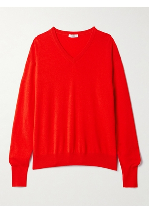 The Row - Gracy Oversized Cashmere Sweater - Red - x small,small,medium,large,x large