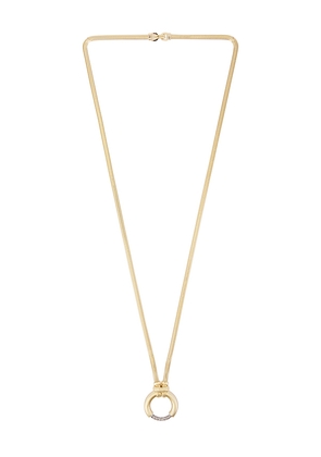 Demarson Kelsey Necklace in Metallic Gold.