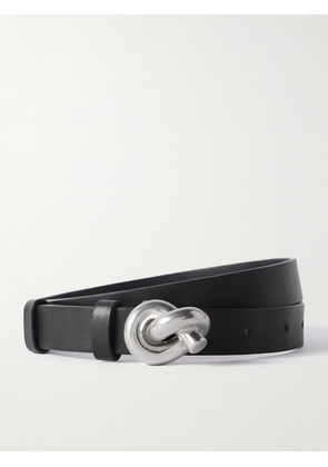 Bottega Veneta - Leather Belt - Black - 65,70,75,80,85,90,95