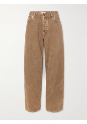 Haikure - Bethany High-rise Wide-leg Organic Jeans - Brown - 23,24,25,26,27,28,29,30