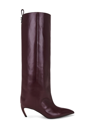 THE ATTICO Lea Boot in Mauve. Size 39. Also in 40.