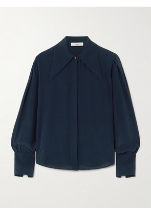 Chloé - Silk Crepe De Chine Shirt - Blue - FR 34,FR 36,FR 38,FR 40,FR 42,FR 44,FR 46