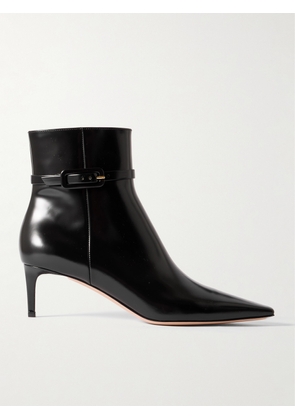 Gianvito Rossi - Tokio 55 Leather Ankle Boots - Black - IT35,IT36,IT36.5,IT37,IT37.5,IT38,IT38.5,IT39,IT39.5,IT40,IT40.5,IT41,IT41.5,IT42