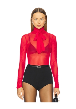 AFRM Julien Blouse in Red. Size 1X. Also in S, XS, M, L, XL.