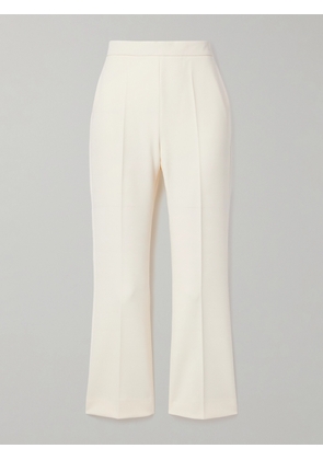 Max Mara - Parata Cropped Cady Tapered Pants - Off-white - UK 4,UK 6,UK 8,UK 10,UK 12,UK 14,UK 16,UK 18