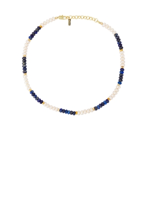 Eliou Carter Necklace in Black.