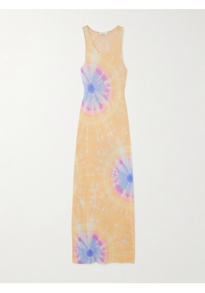 RABANNE - Second Skin Tie-dyed Stretch-jersey Maxi Dress - Multi - FR 34,FR 36,FR 38,FR 40,FR 42