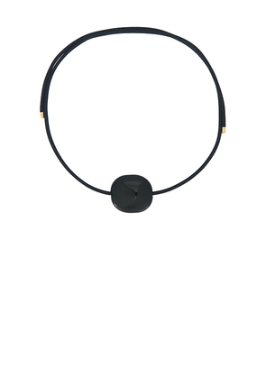 Cendre Ophelia Necklace in Black.