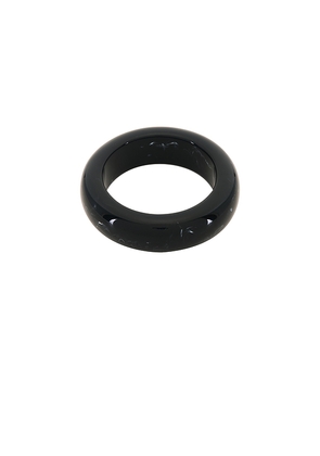 Cendre Charlotte Bangle in Black.