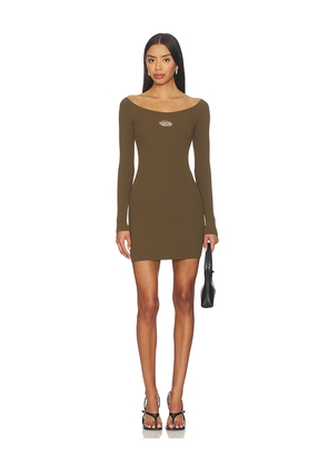 Diesel Vera Dress in Army green. Size L. Also in M, S, XS.