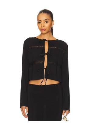 Bella Venice The Camille Top in Black. Size M. Also in S.