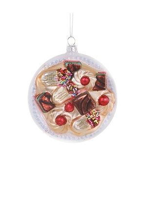 Cody Foster & Co Plated Italian Cookies Ornament in Metallic Gold.