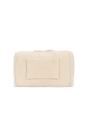 Aya Muse Winnie Clutch in Beige.