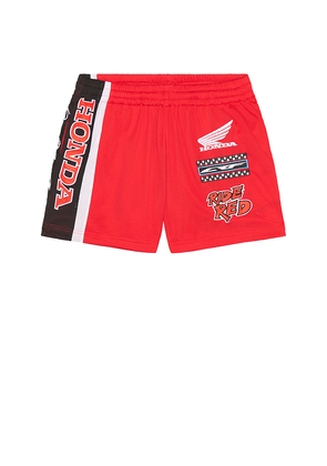 CPTN Apparel Sport Short in Red. Size L. Also in M, XL/1X.