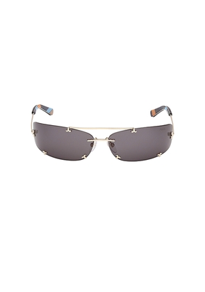 Emilio Pucci Rectangular Sunglasses in Grey.