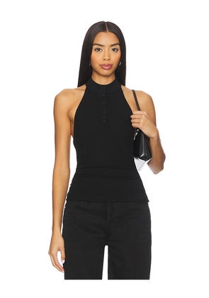 ALL THE WAYS Tezza Top in Black. Size L. Also in XXS, XS, S, M, XL.