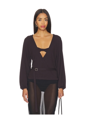 BUCI Apartment Cardigan Set in Brown. Size L. Also in XS, S, M.