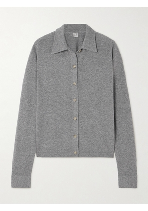 TOTEME - Cashmere Cardigan - Gray - xx small,x small,small,medium,large,x large