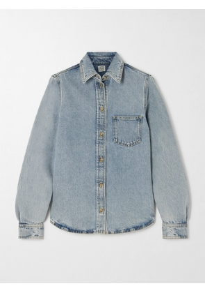 TOTEME - Organic Denim Shirt - Blue - DK32,DK34,DK36,DK38,DK40,DK42
