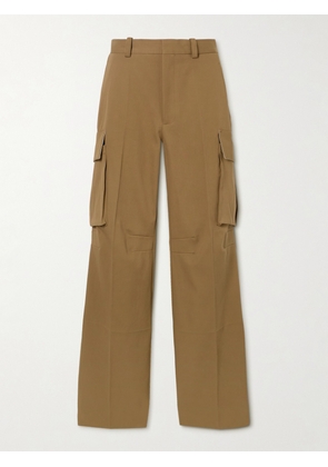 Victoria Beckham - Cotton-twill Cargo Pants - Brown - UK 4,UK 6,UK 8,UK 10,UK 12,UK 14
