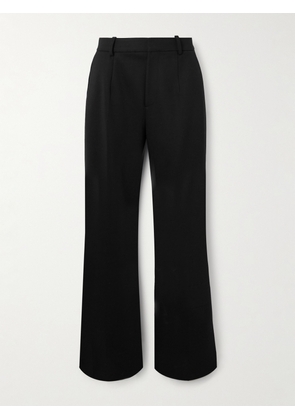 Victoria Beckham - Cropped Crepe Flared Pants - Black - UK 6,UK 8,UK 10,UK 12,UK 14