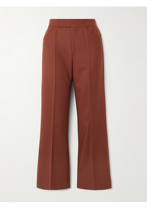 Victoria Beckham - Twill Flared Pants - Brown - UK 4,UK 6,UK 8,UK 10,UK 12,UK 14