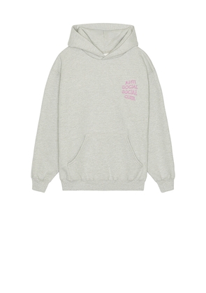 Anti Social Social Club Applique Mind Games Hoodie in Light Grey. Size S. Also in XL/1X.
