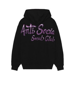 Anti Social Social Club Airbrushed Hoodie in Black. Size L. Also in M, S, XL/1X.