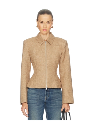 Camila Coelho Sidonia Jacket in Beige. Size S. Also in L, XL.