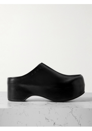 Marni - Sabot Leather Platform Clogs - Black - IT36,IT37,IT38,IT39,IT40,IT41
