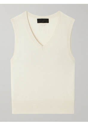 Nili Lotan - February Cashmere Tank - Ivory - x small,small,medium,large,x large