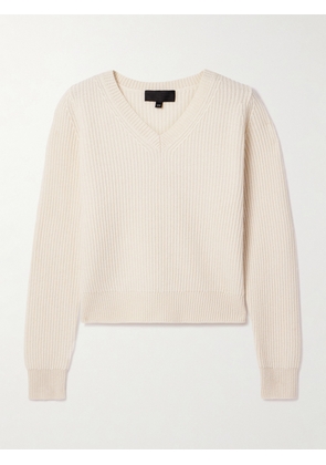 Nili Lotan - Korina Ribbed Cashmere Sweater - Ivory - x small,small,medium,large,x large