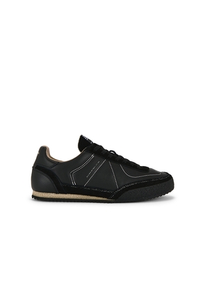 ALLSAINTS Harry Low Top in Black. Size 10. Also in 8, 9, 11, 12, 13.