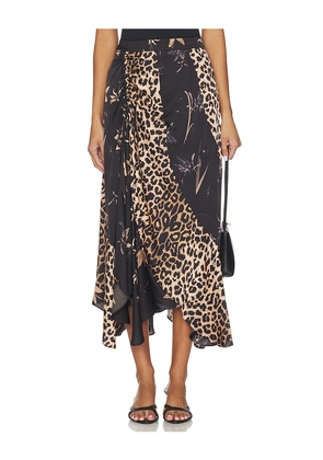 ALLSAINTS Arleen Skirt in Multi. Size 10. Also in 6, 4.