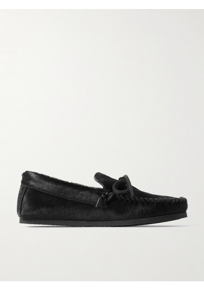 Isabel Marant - Fitza Calf Hair Loafers - Black - FR35,FR36,FR37,FR38,FR39,FR40,FR41