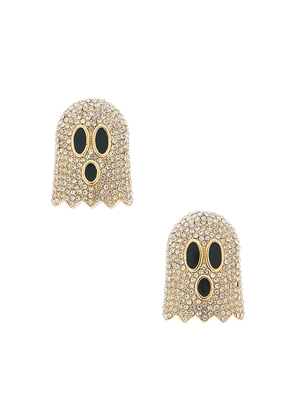BaubleBar Shimmer My Spirits Earrings in Metallic Gold.