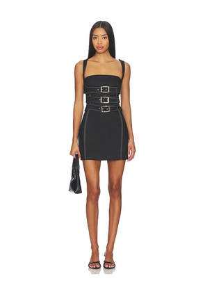 BY.DYLN x REVOLVE Cindy Mini Dress in Black. Size L. Also in XS, S, M, XL.