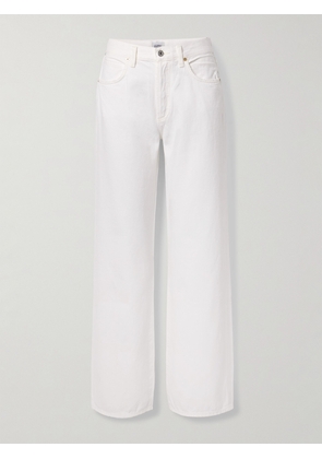 Citizens of Humanity - Annina High-rise Wide-leg Organic Jeans - 33" - White - 23,24,25,26,27,28,29,30,31,32,33