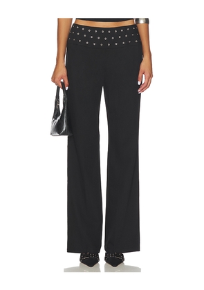 BY.DYLN Reeves Pant in Black. Size L. Also in XS, S, M, XL.