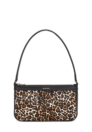 ANINE BING Mini Elly Bag in Brown.