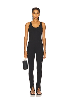 adidas by Stella McCartney True Purpose Training Onesie in Black. Size L. Also in XS, S, M.
