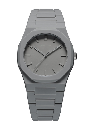 D1 Milano Polycarbonate 37mm Watch in Grey.