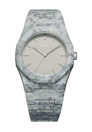 D1 Milano Polycarbonate 40.5mm Watch in Grey.