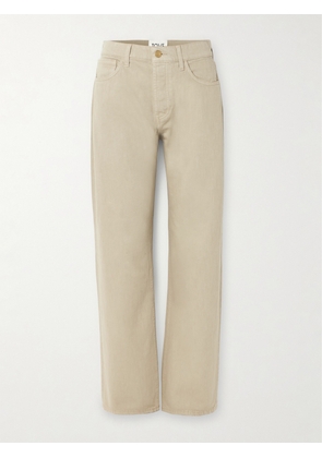 TOVE - Everly High-rise Straight-leg Organic Jeans - Neutrals - 24,25,26,27,28,29,30