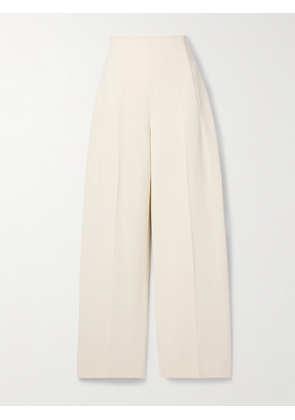 FFORME - Peyton Crepe Wide-leg Pants - Cream - x small,small,medium,large